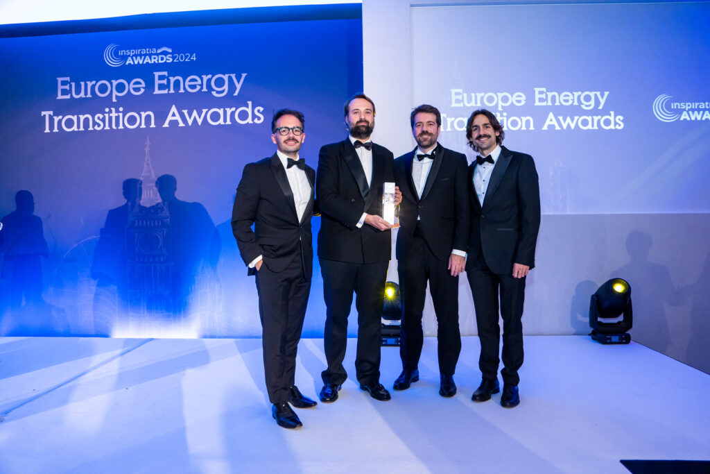 Preisverleihung an FRV bei den Europe Energy Transition Awards
